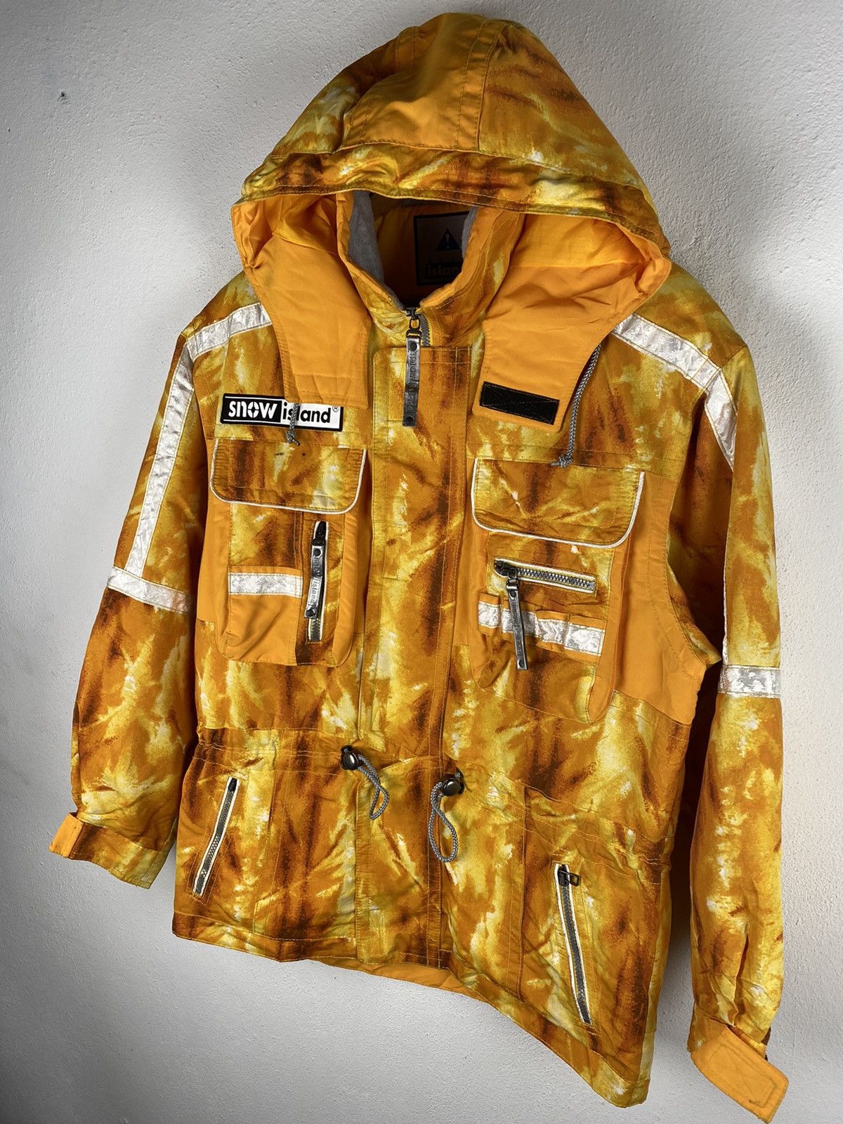 Japanese Brand SNOW ISLAND SKI JACKET NICE DESIGN Size US L / EU 52-54 / 3 - 4 Thumbnail