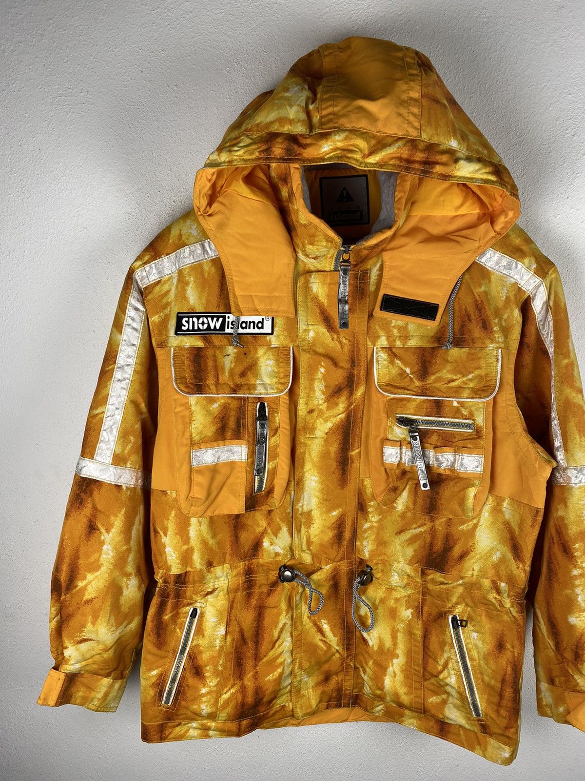 Japanese Brand SNOW ISLAND SKI JACKET NICE DESIGN Size US L / EU 52-54 / 3 - 3 Thumbnail
