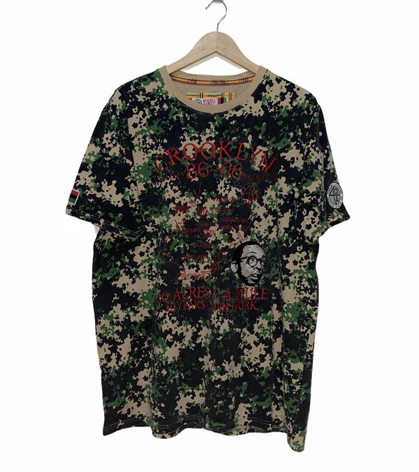 Vintage 40 Acres X Marc Ecko Spike Lee Camo Tee | Grailed