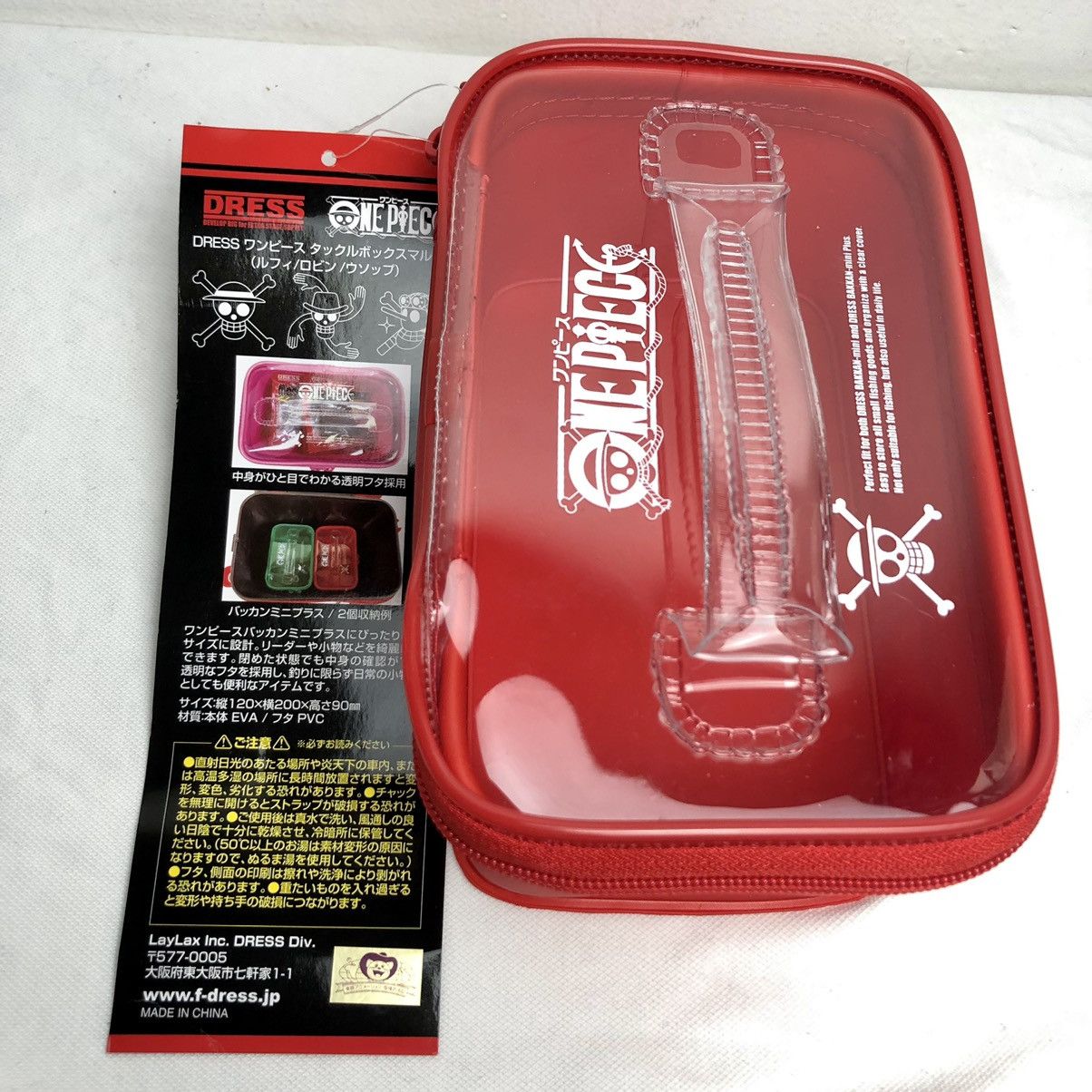 Anime One Piece Tackle Clear Case Size ONE SIZE - 4 Thumbnail