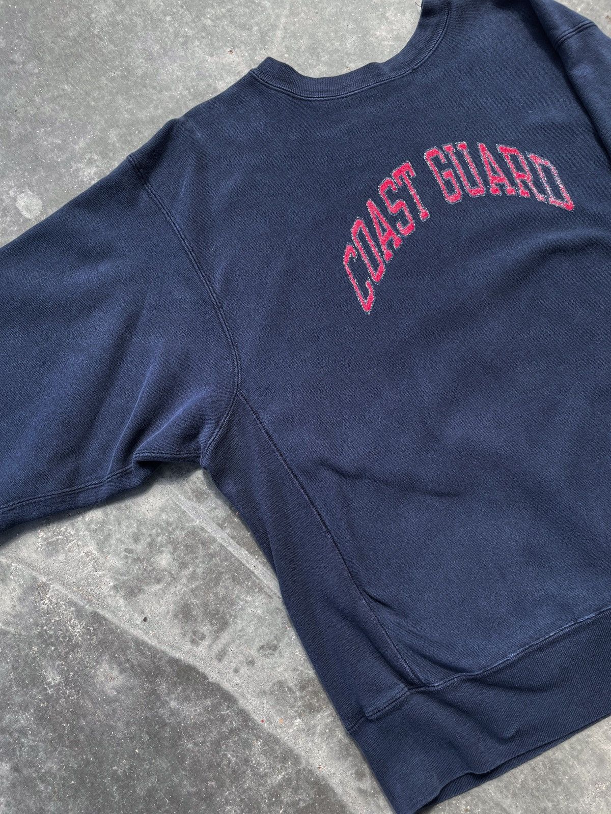 90s Champion Reverse Weave hotsell Crewneck U.S Coast Guard Sweatshirt XL Embroidered