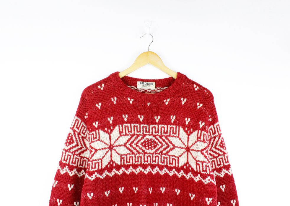 Nigel Cabourn Nigel Cabourn LEWIS Christmas Fair Isle Heavy Knit