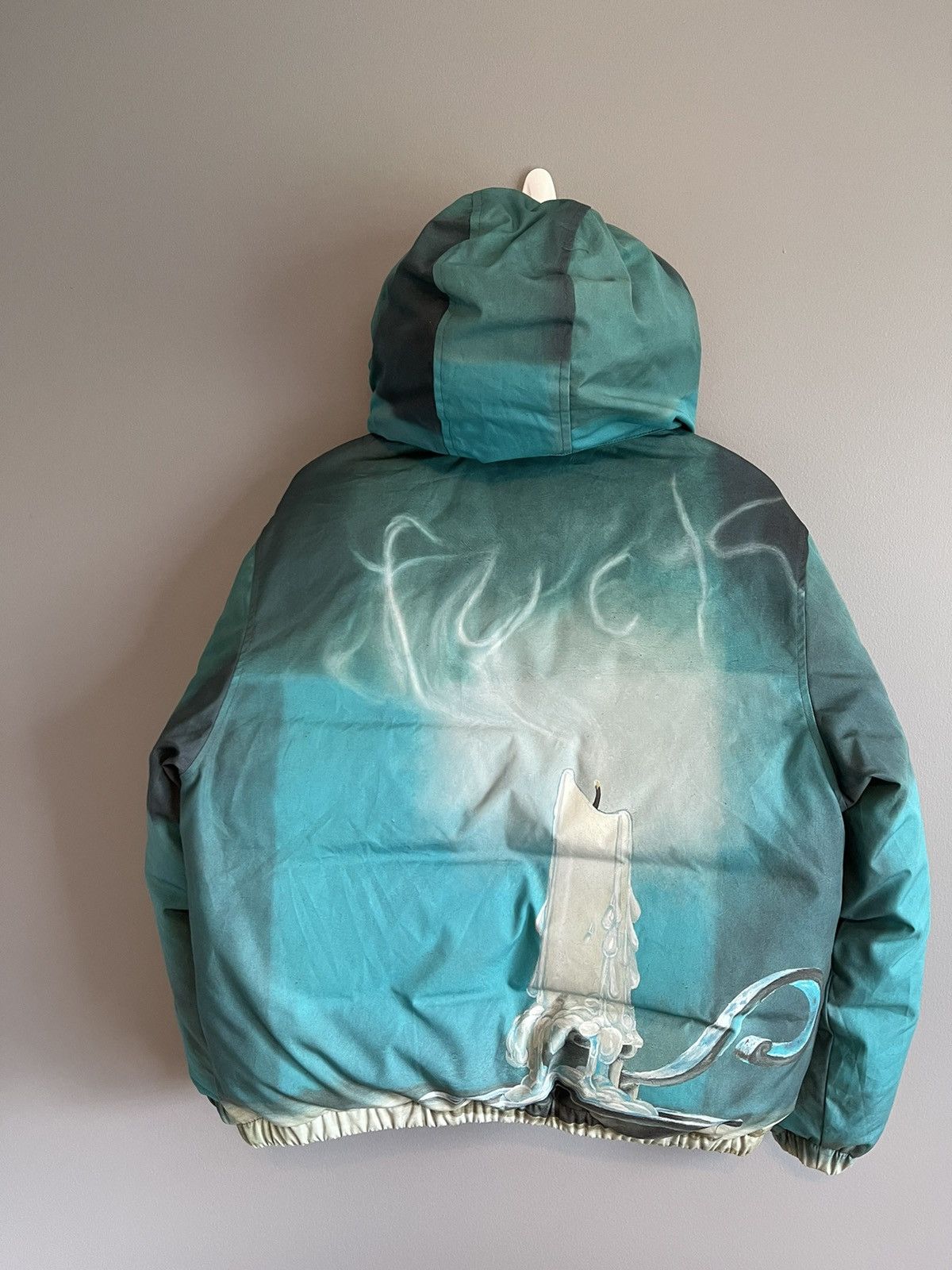 Supreme Supreme Fuck Candle Down Jacket | Grailed