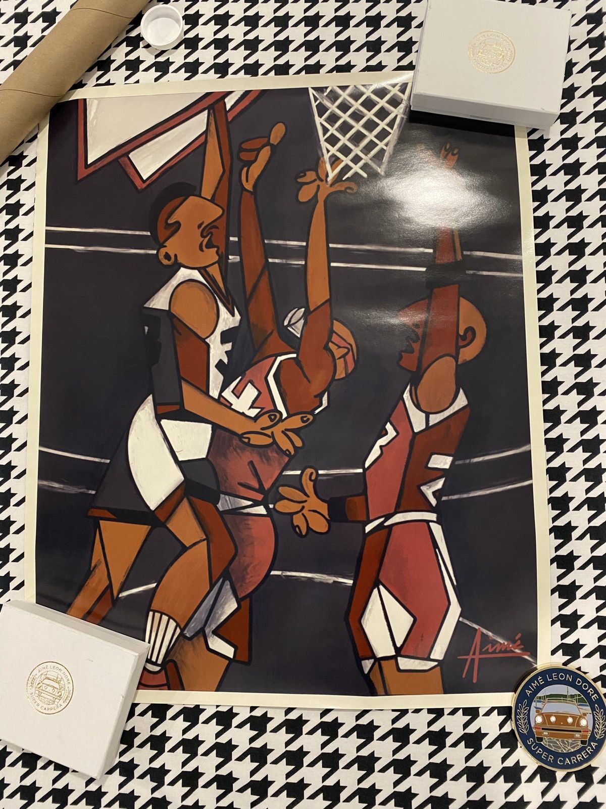 Aime Leon Dore Aime Leon Dore Molina Dunk Poster | Grailed