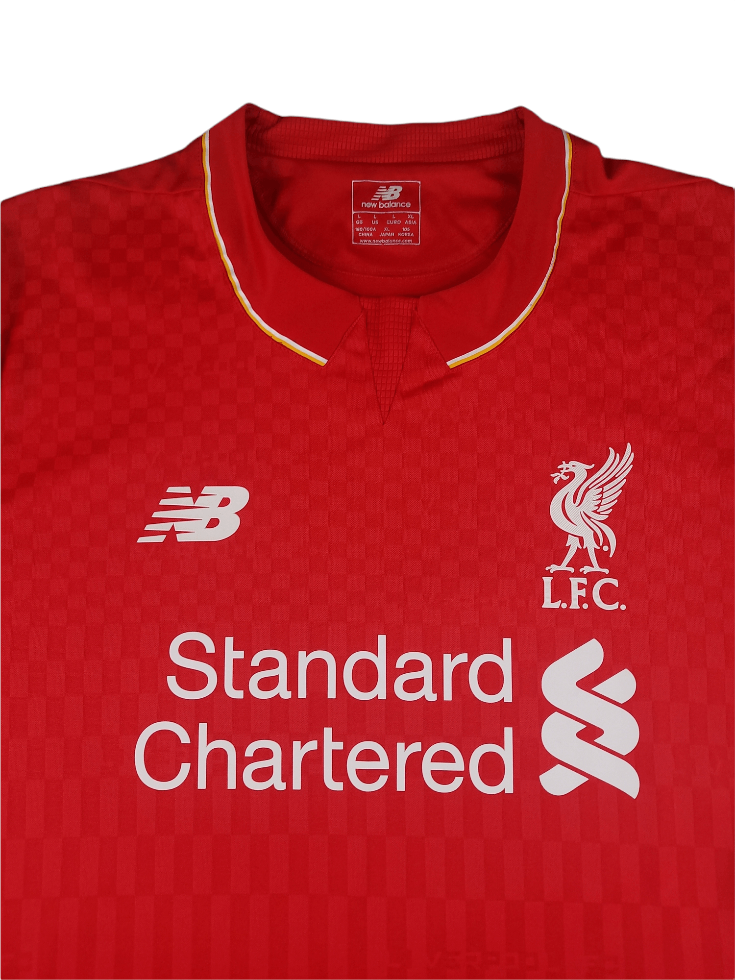 New Balance Liverpool New balance 2016 Jersey Size US L / EU 52-54 / 3 - 2 Thumbnail
