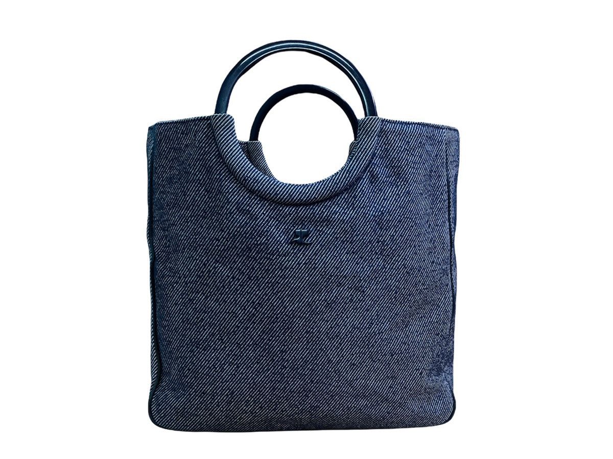 Courreges COURREGES DENIM TOTE BAG Size ONE SIZE - 2 Thumbnail