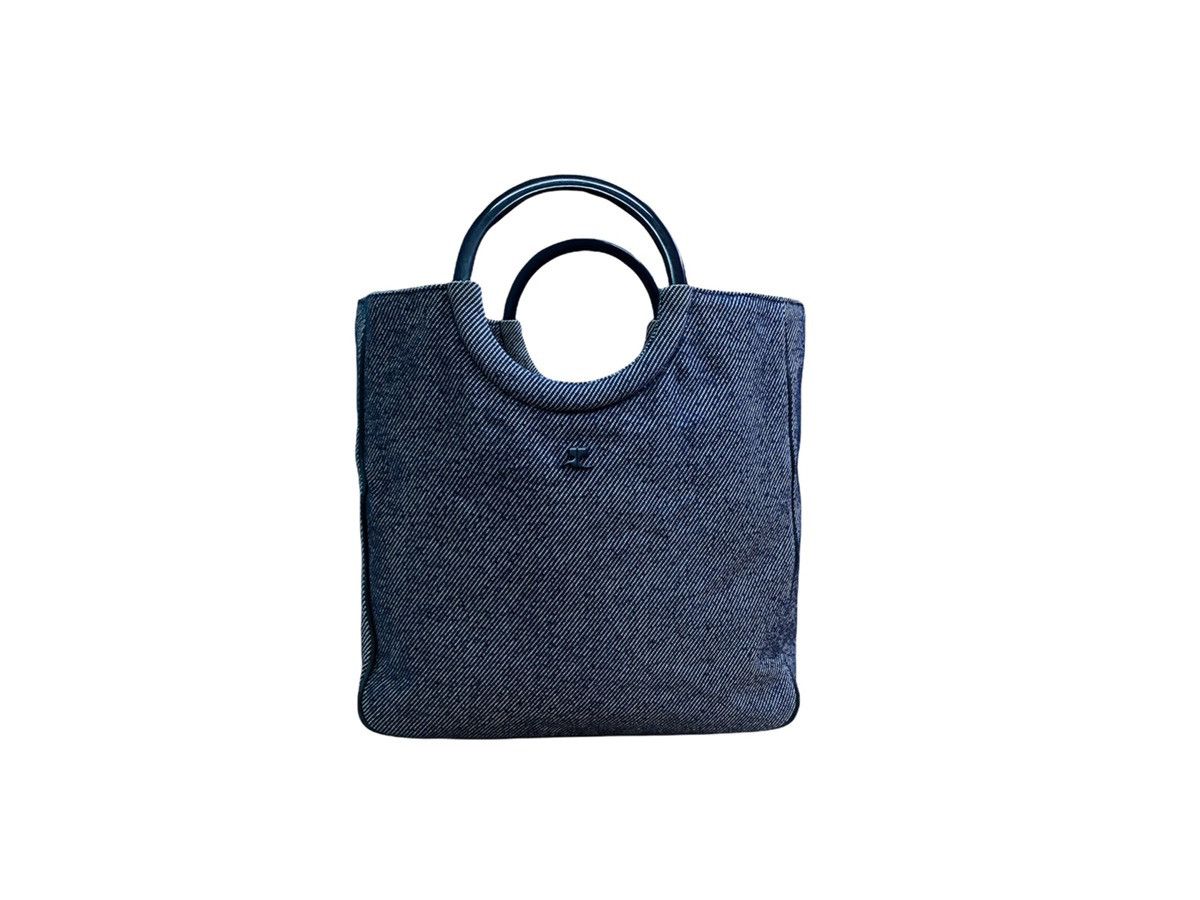 Courreges COURREGES DENIM TOTE BAG Size ONE SIZE - 1 Thumbnail