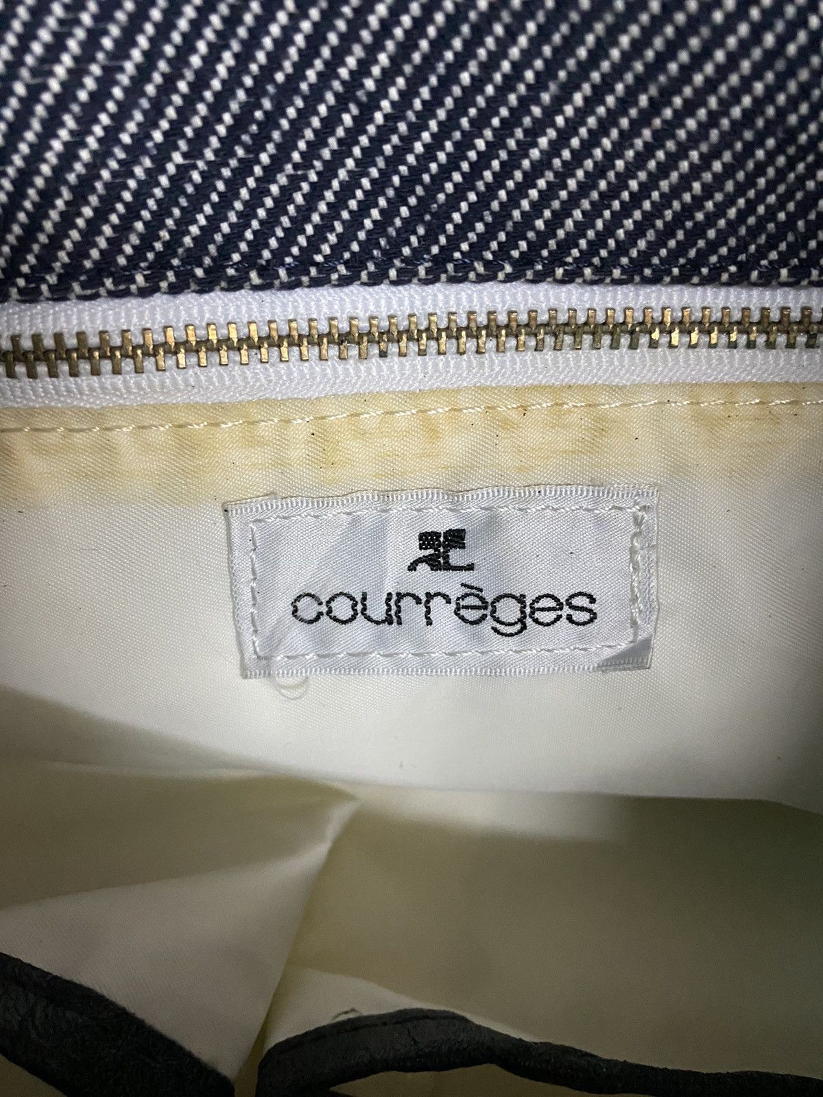 Courreges COURREGES DENIM TOTE BAG Size ONE SIZE - 8 Thumbnail