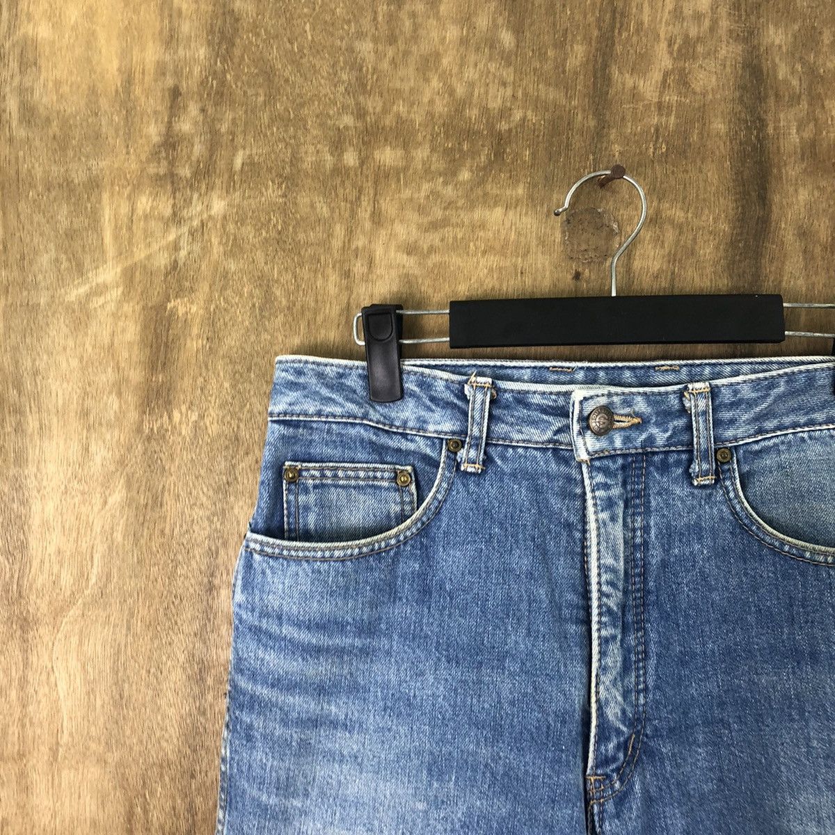Edwin VINTAGE EDWIN FADED BLUE DENIM Jean PANTS # 001 Size US 28 / EU 44 - 4 Thumbnail