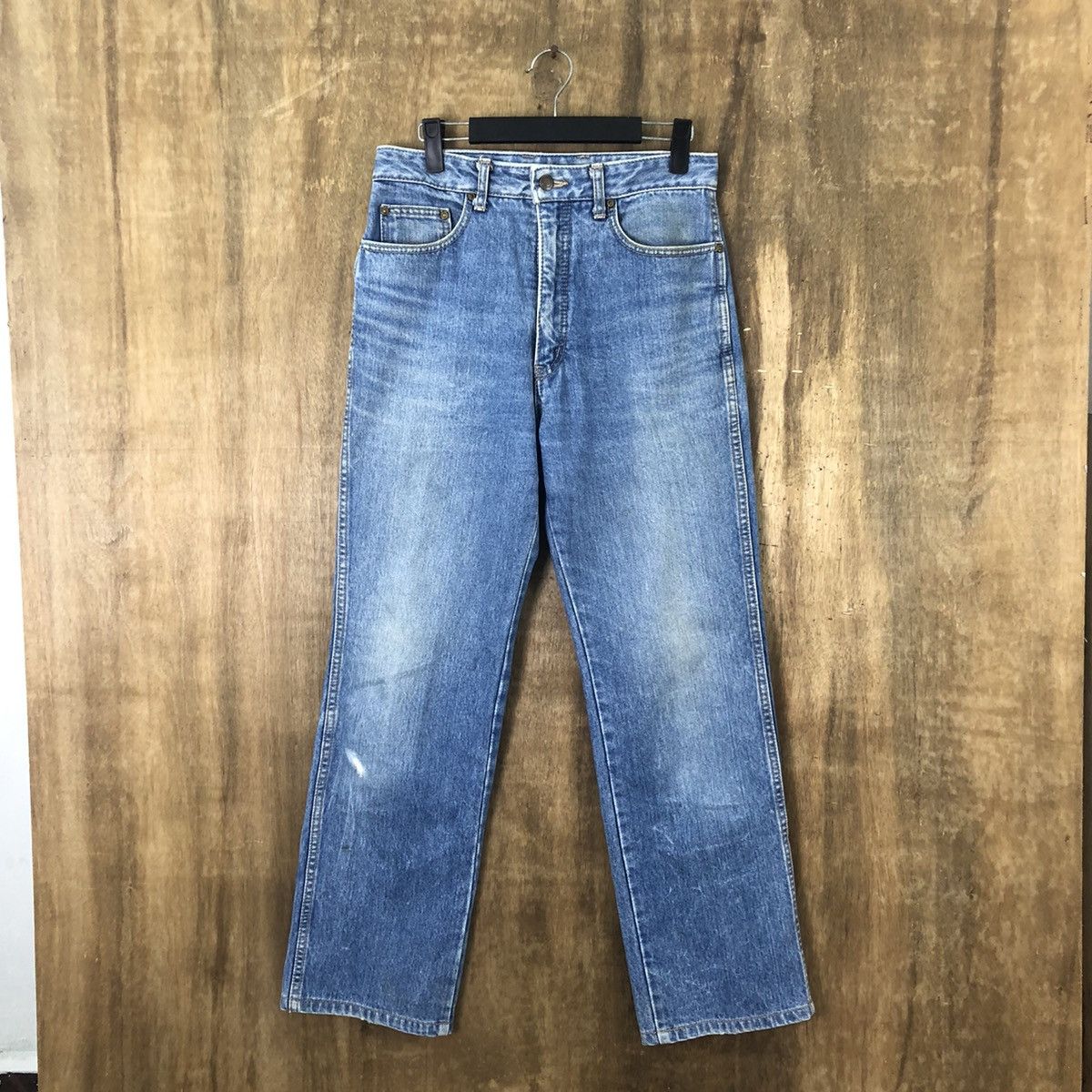 Edwin VINTAGE EDWIN FADED BLUE DENIM Jean PANTS # 001 Size US 28 / EU 44 - 1 Thumbnail