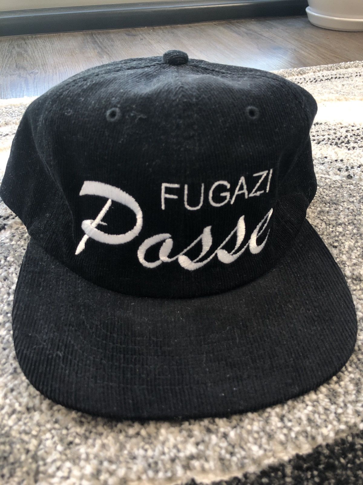 Fugazi Fugazi Black Posse Hat Corduroy New | Grailed