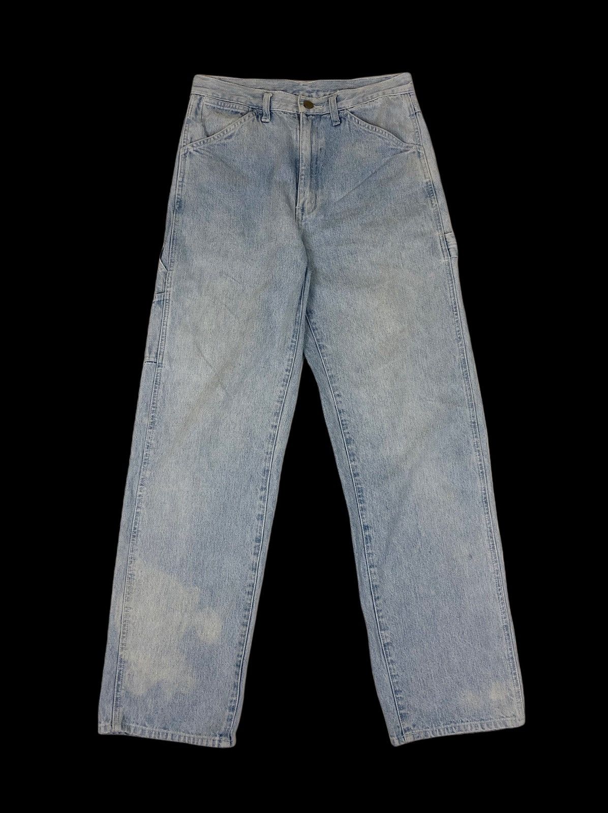 Japanese Brand × Vintage Sun Faded Unbrand Distressed Carpenter Pants Size US 30 / EU 46 - 1 Thumbnail
