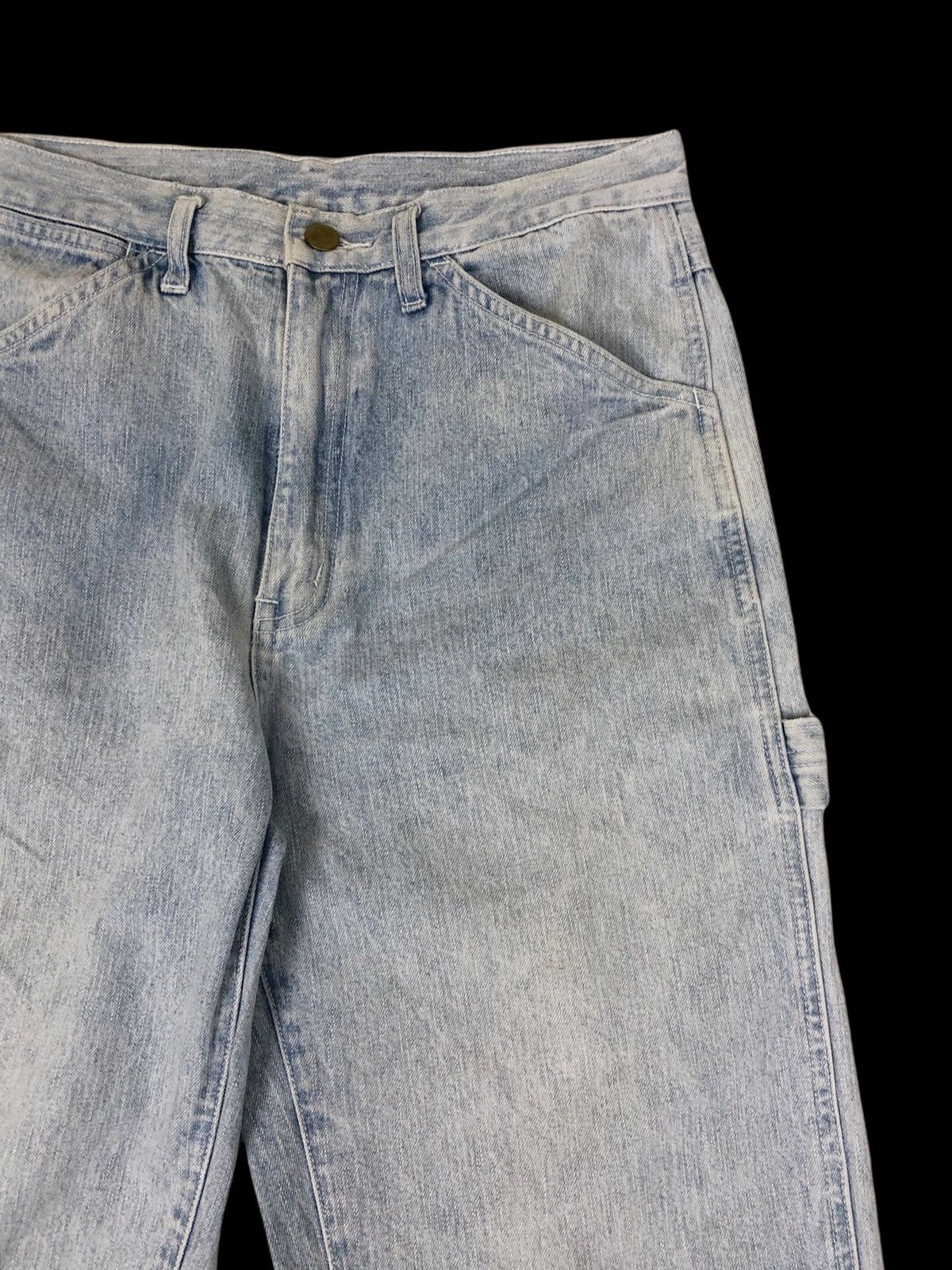 Japanese Brand × Vintage Sun Faded Unbrand Distressed Carpenter Pants Size US 30 / EU 46 - 6 Thumbnail