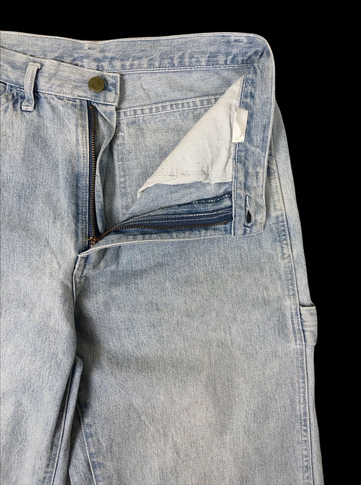 Japanese Brand × Vintage Sun Faded Unbrand Distressed Carpenter Pants Size US 30 / EU 46 - 7 Thumbnail