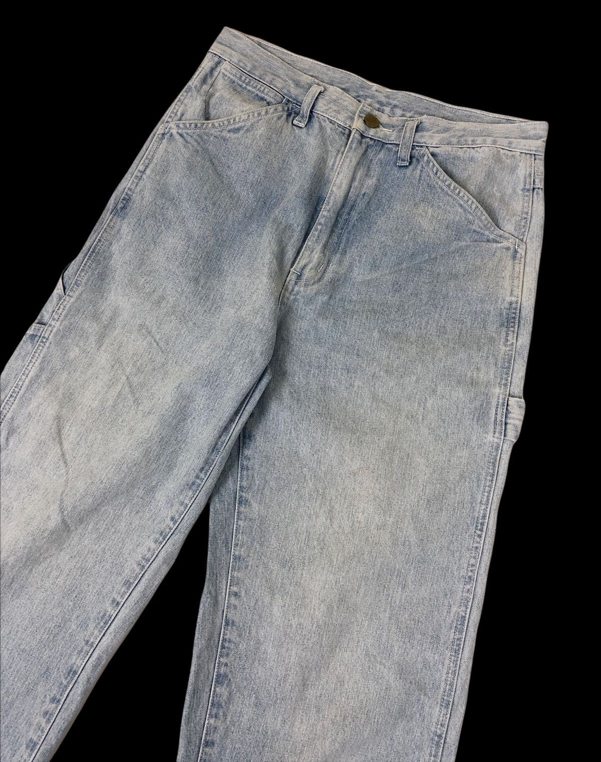 Japanese Brand × Vintage Sun Faded Unbrand Distressed Carpenter Pants Size US 30 / EU 46 - 5 Thumbnail