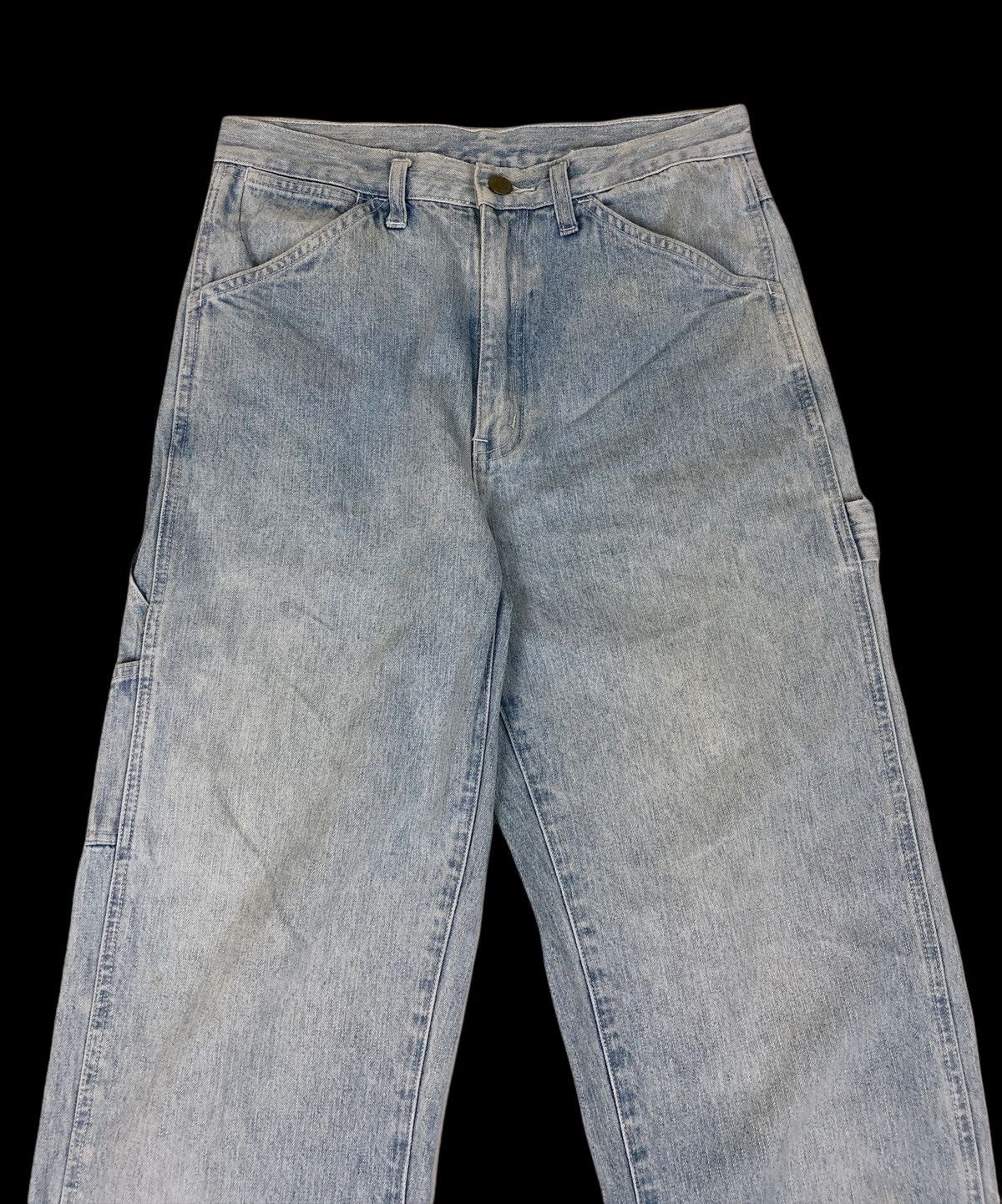 Japanese Brand × Vintage Sun Faded Unbrand Distressed Carpenter Pants Size US 30 / EU 46 - 3 Thumbnail