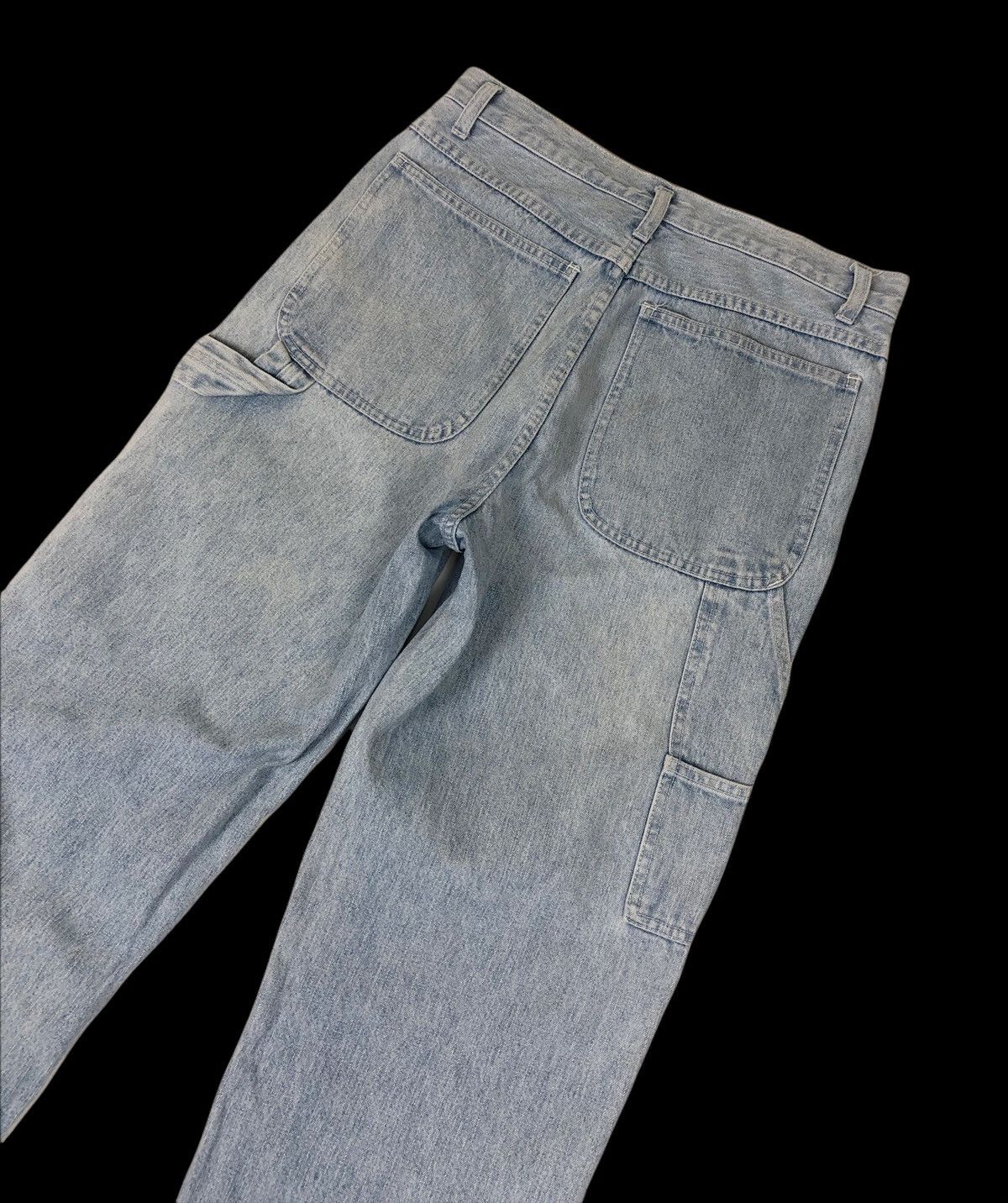 Japanese Brand × Vintage Sun Faded Unbrand Distressed Carpenter Pants Size US 30 / EU 46 - 9 Thumbnail