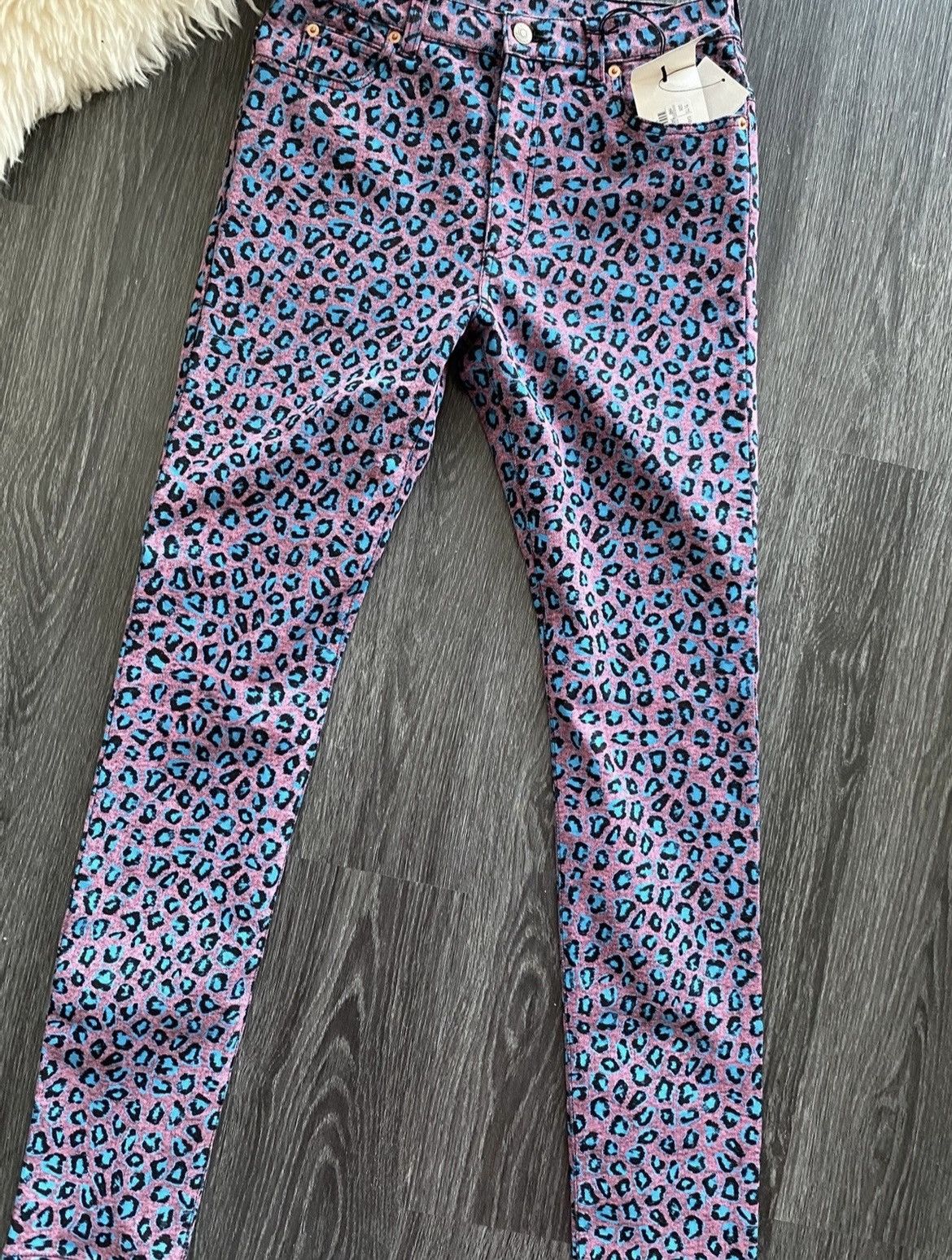 Gucci $1,700 Value Runway Rare Limited Leopard Skinny Denim Jeans Size US 31 - 3 Thumbnail