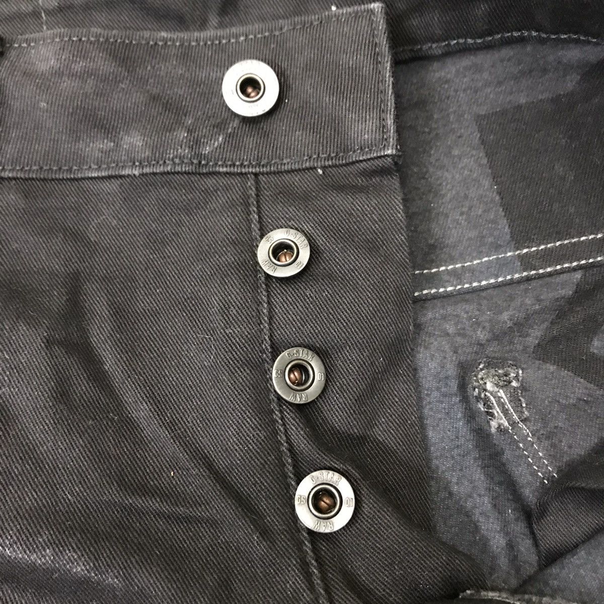 G-Star G Star Raw ARC 3D Slim Black Jeans Size US 28 / EU 44 - 15 Thumbnail