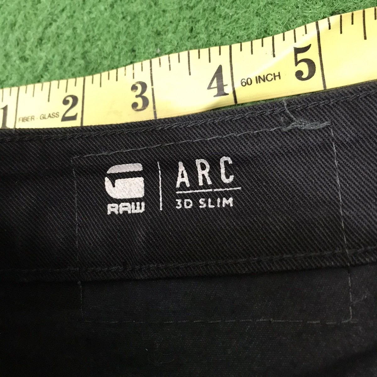 G-Star G Star Raw ARC 3D Slim Black Jeans Size US 28 / EU 44 - 14 Thumbnail