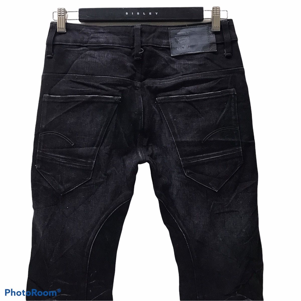 G-Star G Star Raw ARC 3D Slim Black Jeans Size US 28 / EU 44 - 9 Thumbnail