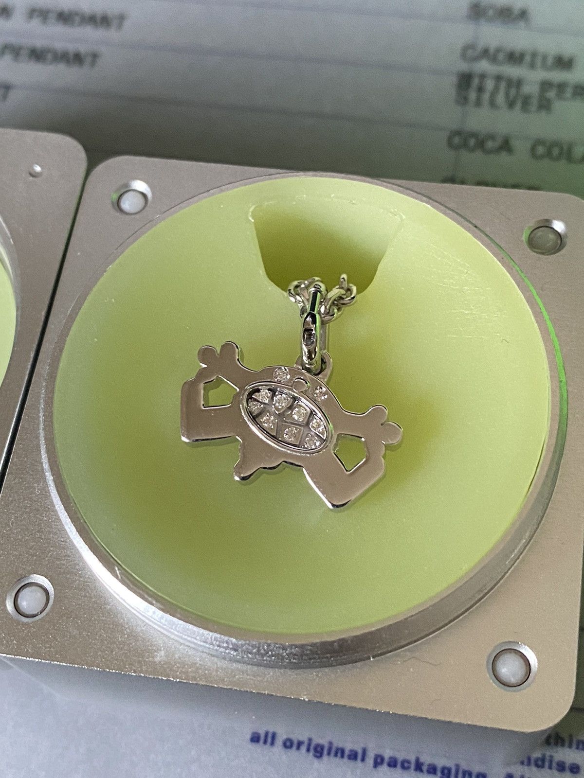 Frank Ocean Homer Jewelry 925 Silver Angry Man Pendant Chain Necklace Size ONE SIZE - 2 Thumbnail