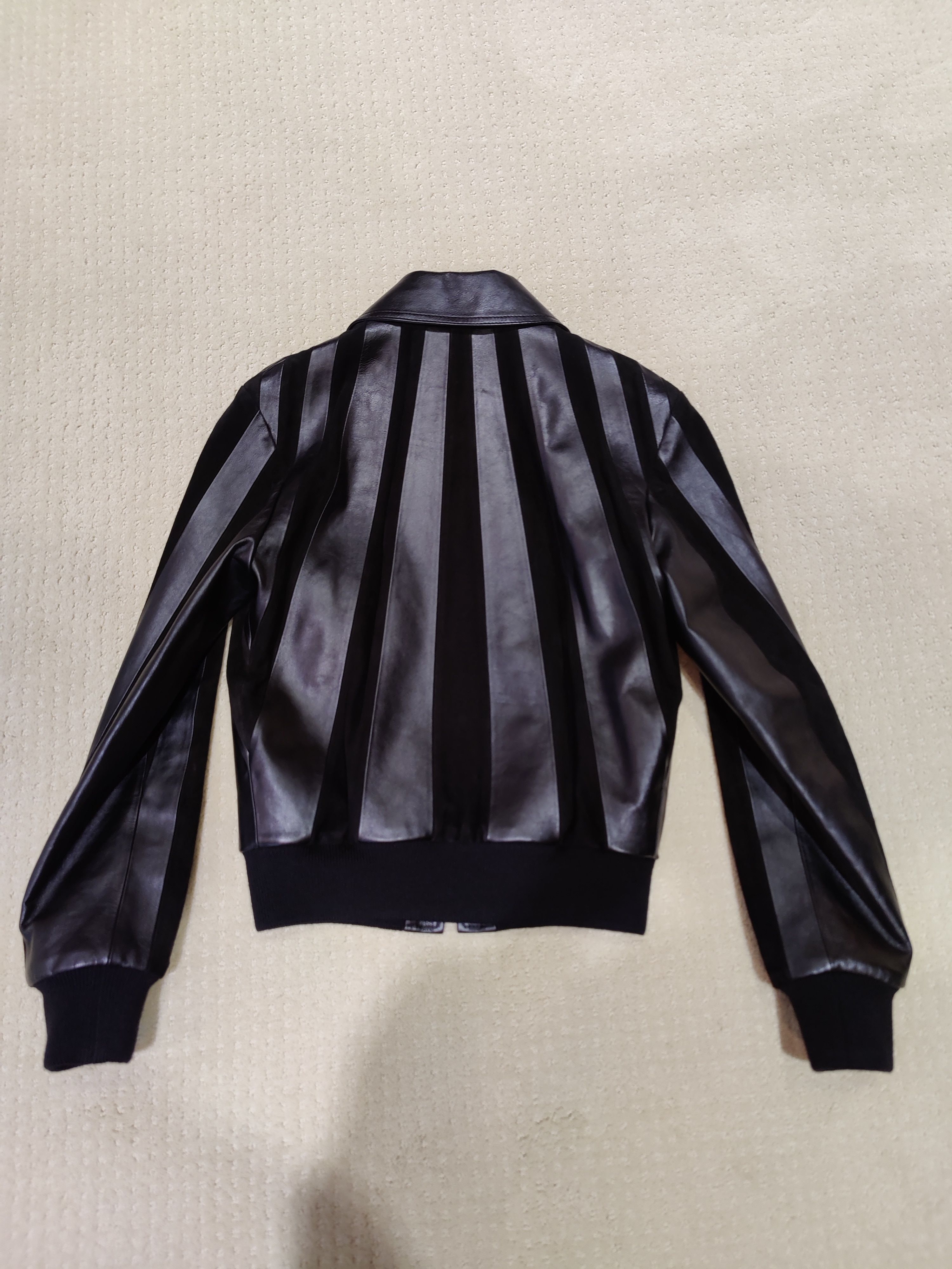 Celine × Hedi Slimane SS20 Patchwork 70S Leather Jacket Sz44 Celine × Hedi Slimane SS20 Patchwork 70S Leather Jacket Sz44