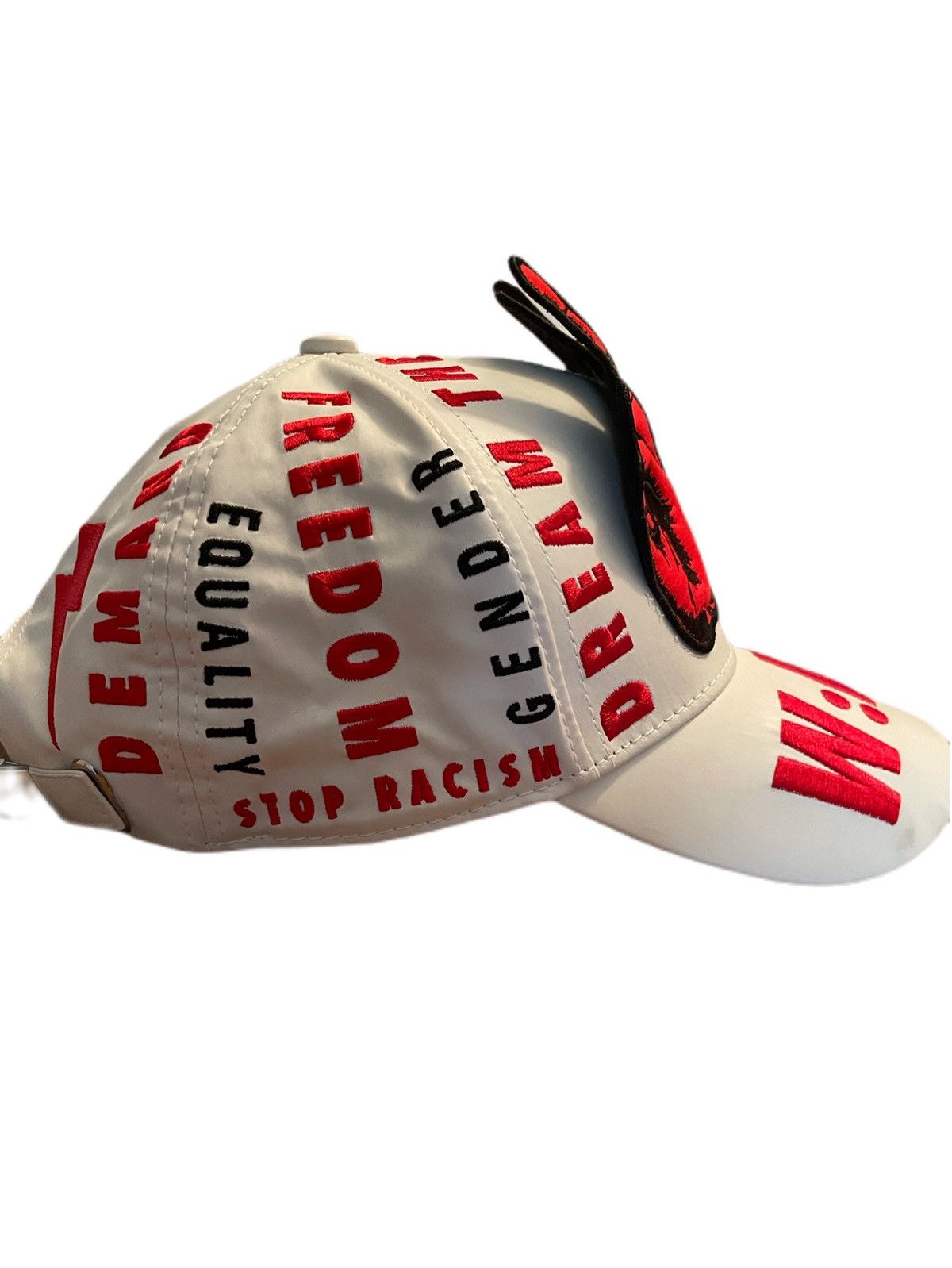 walter van beirendonck キャップ 帽子　WAR Walter Van Beirendonck cap with embroidery and badge 9003