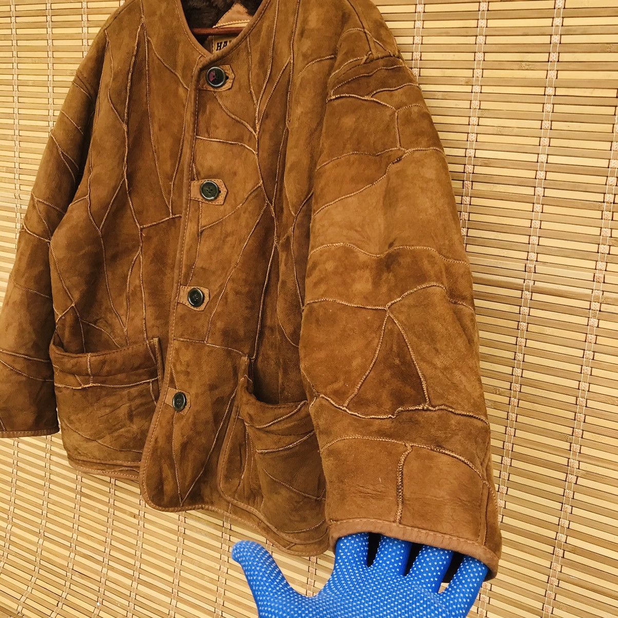 Hai Sporting Gear RARE Vintage H.S Gear issey miyake Patchworks leather fur Size US M / EU 48-50 / 2 - 4 Thumbnail