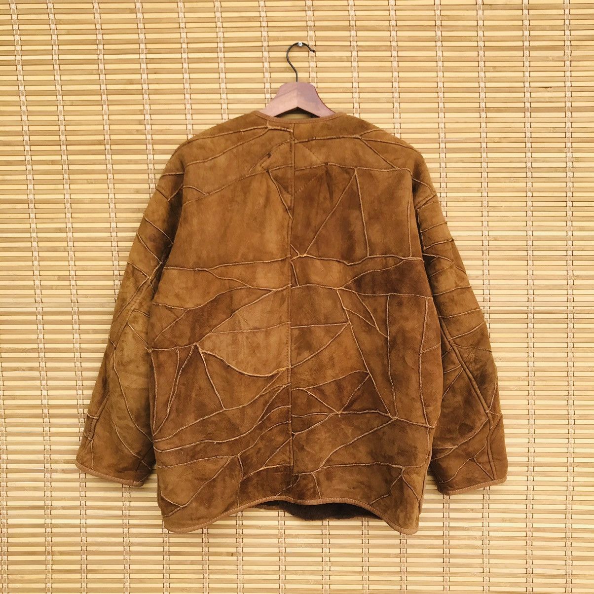 Hai Sporting Gear RARE Vintage H.S Gear issey miyake Patchworks leather fur Size US M / EU 48-50 / 2 - 5 Thumbnail