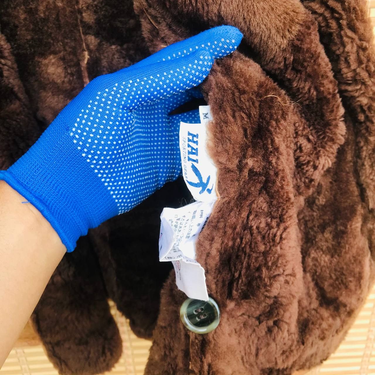 Hai Sporting Gear RARE Vintage H.S Gear issey miyake Patchworks leather fur Size US M / EU 48-50 / 2 - 6 Thumbnail