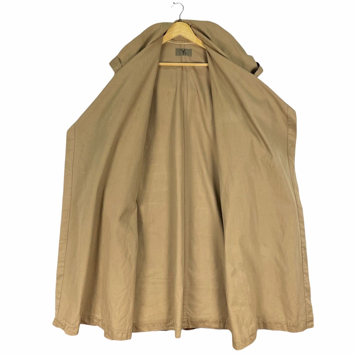 Yohji Yamamoto 🌟80s YOHJI YAMAMOTO Overcoat Hoodie Spiral Collar Jacket Size US M / EU 48-50 / 2 - 7 Thumbnail