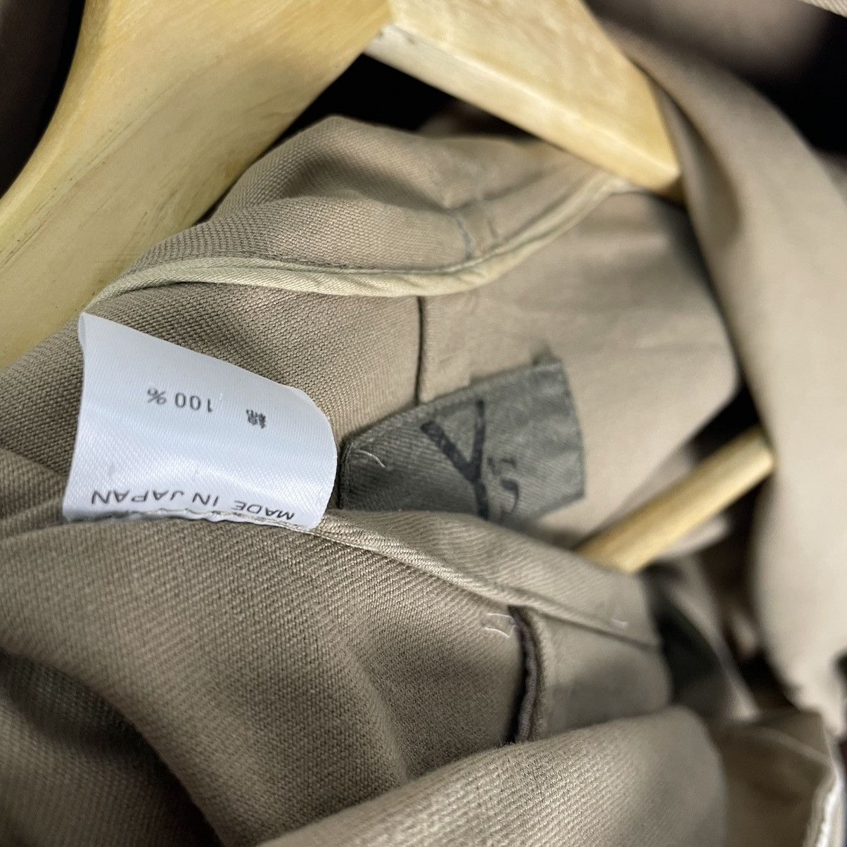 Yohji Yamamoto 🌟80s YOHJI YAMAMOTO Overcoat Hoodie Spiral Collar Jacket Size US M / EU 48-50 / 2 - 10 Thumbnail