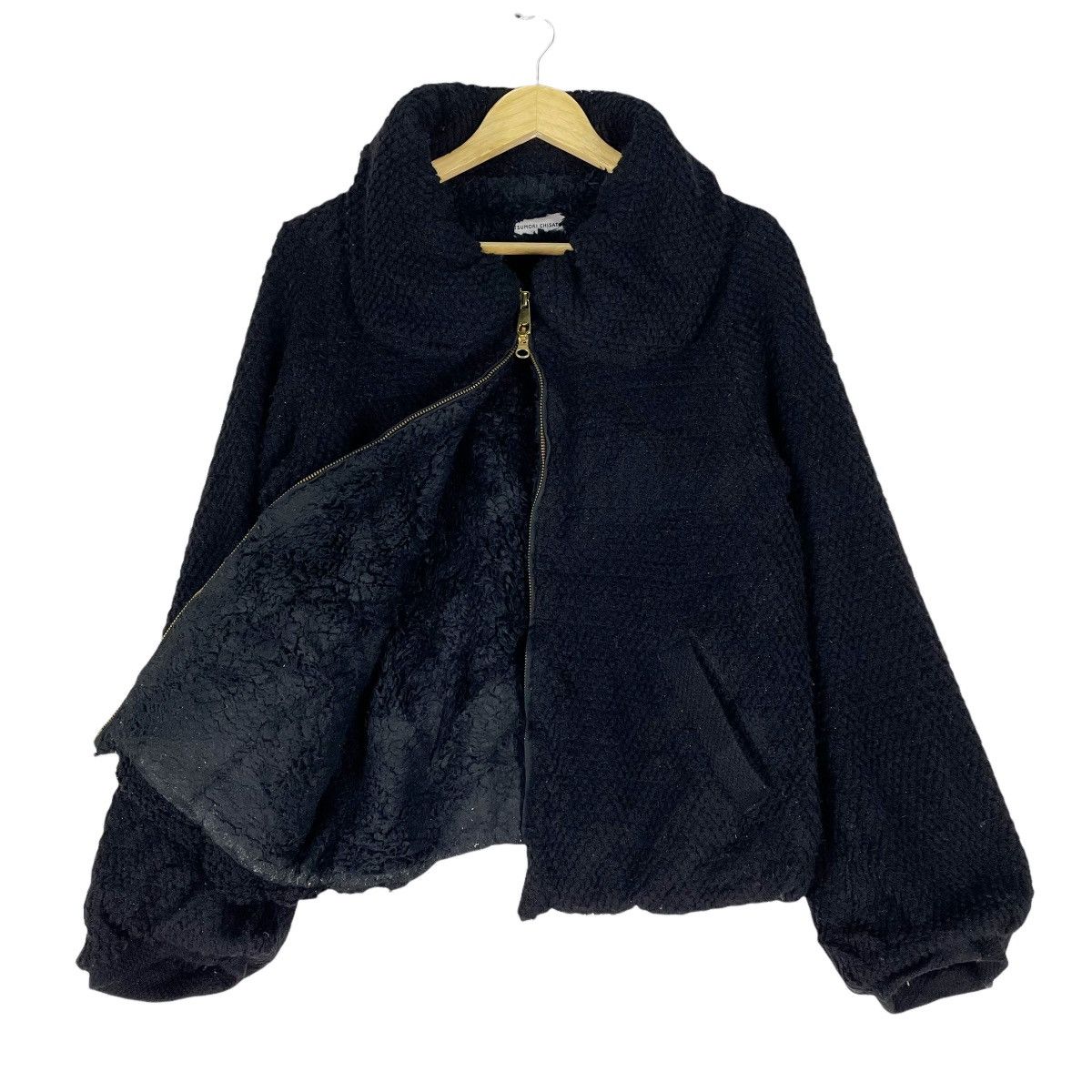 Issey Miyake × Tsumori Chisato 🌟TSUMORI CHISATO Faux Furry Zipper Jacket Size M / US 6-8 / IT 42-44 - 1 Thumbnail