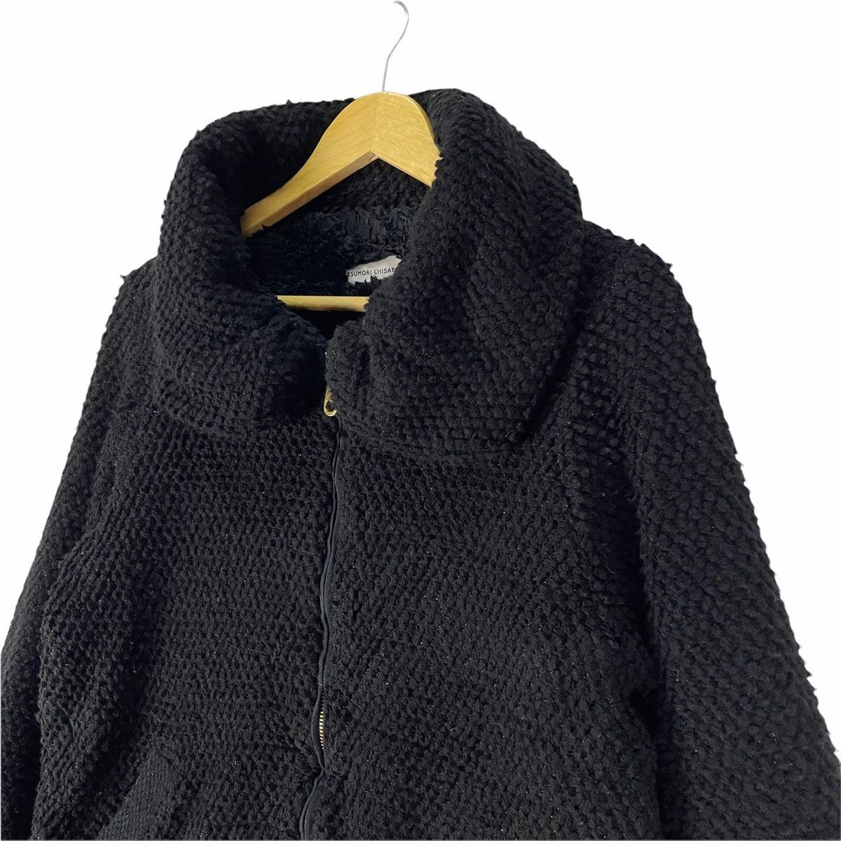 Issey Miyake × Tsumori Chisato 🌟TSUMORI CHISATO Faux Furry Zipper Jacket Size M / US 6-8 / IT 42-44 - 5 Thumbnail