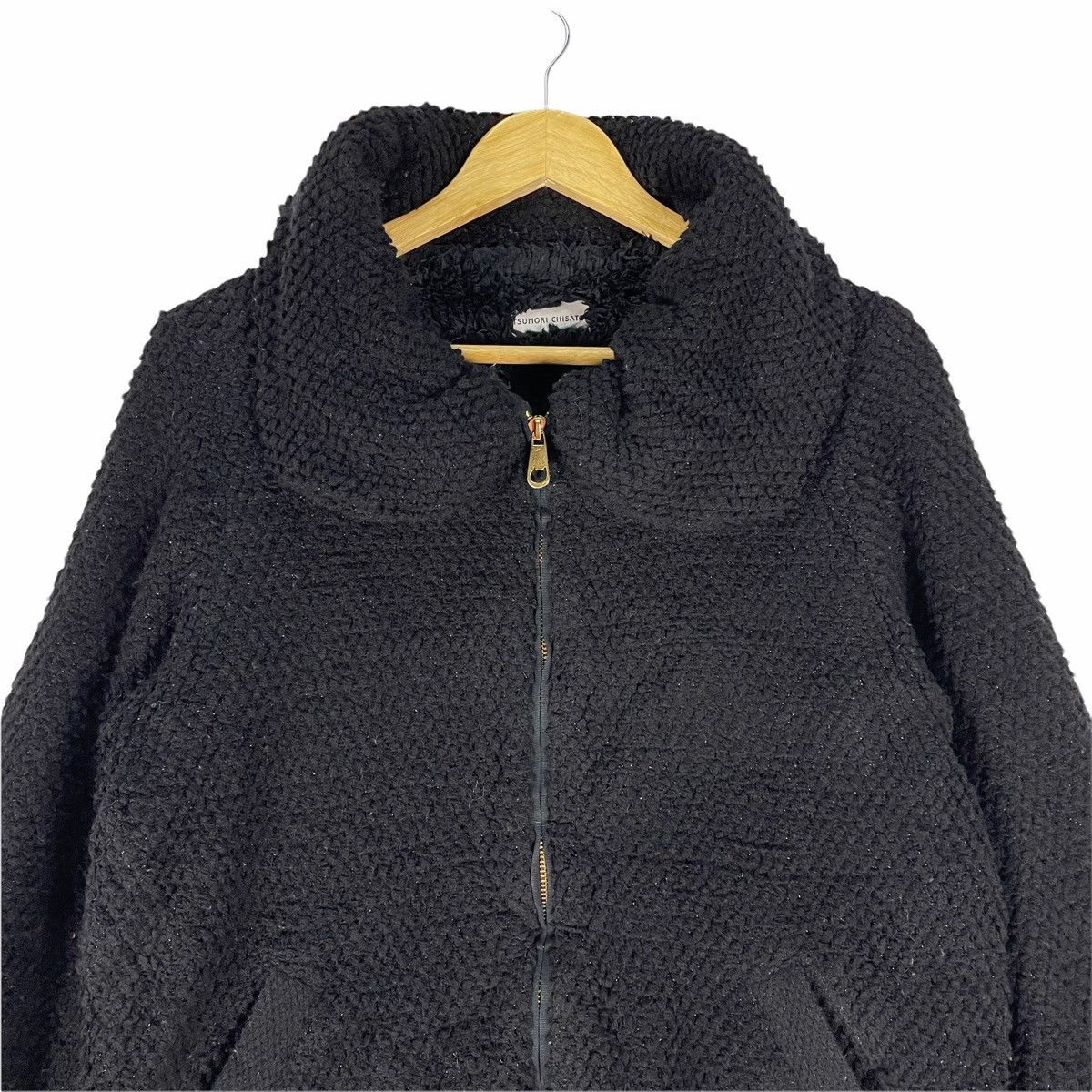 Issey Miyake × Tsumori Chisato 🌟TSUMORI CHISATO Faux Furry Zipper Jacket Size M / US 6-8 / IT 42-44 - 3 Thumbnail