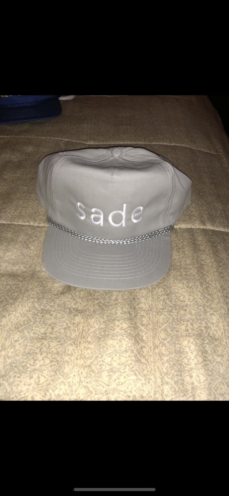 SADE love deluxe wold tour 90s キャップ Vintage 90s 1993 Sade Love Deluxe World Tour SnapBack Hat