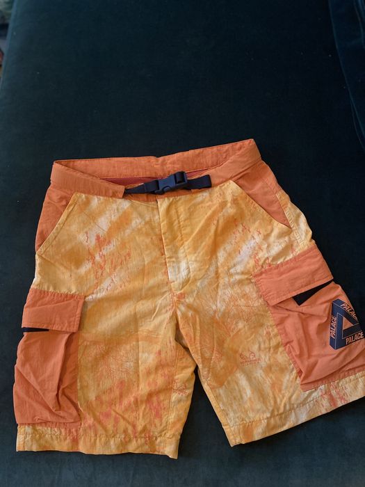 Palace Palace Asymetric Real Tree Shell Shorts size S | Grailed