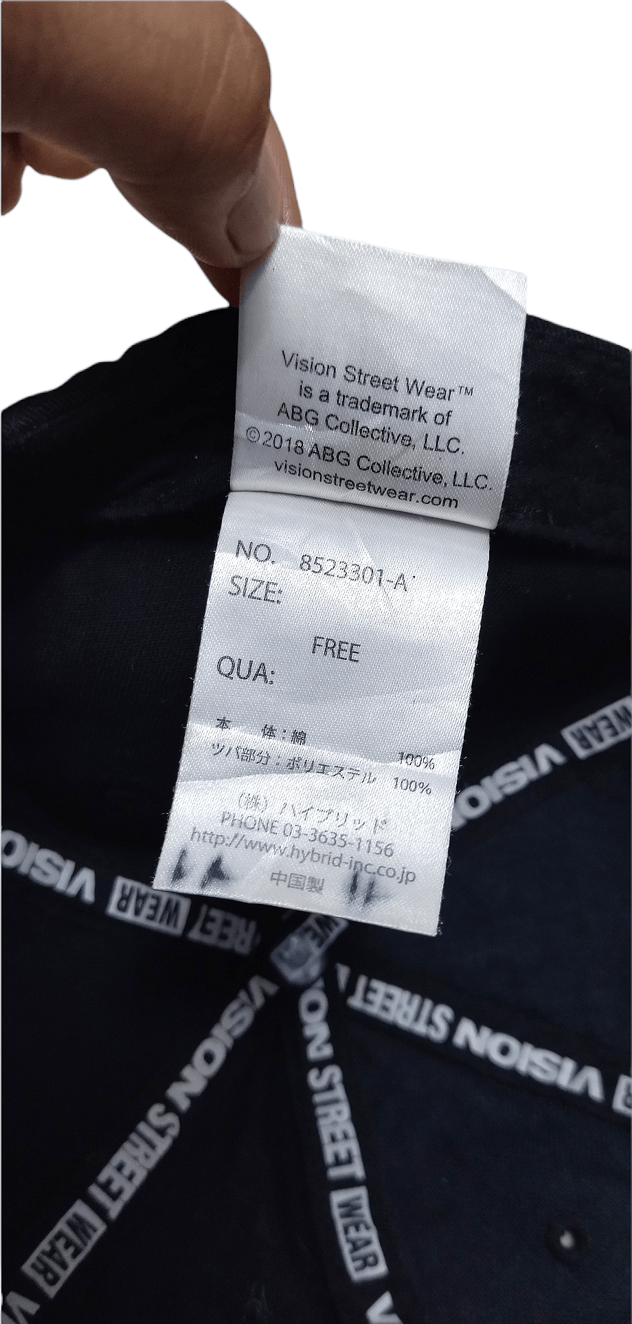 Vision Streetwear Vision Street Wear Cap Hats Size ONE SIZE - 3 Thumbnail