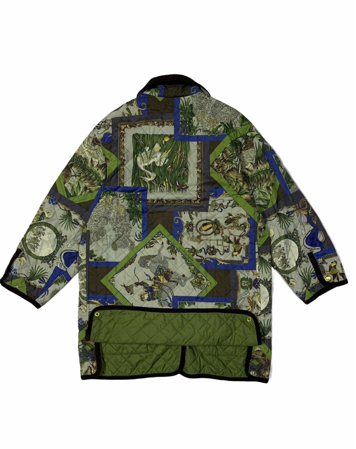 Salvatore Ferragamo 🔥SALVATORE FERRAGAMO FULLPRINTS QUILTED JACKETS Size US XS / EU 42 / 0 - 4 Thumbnail