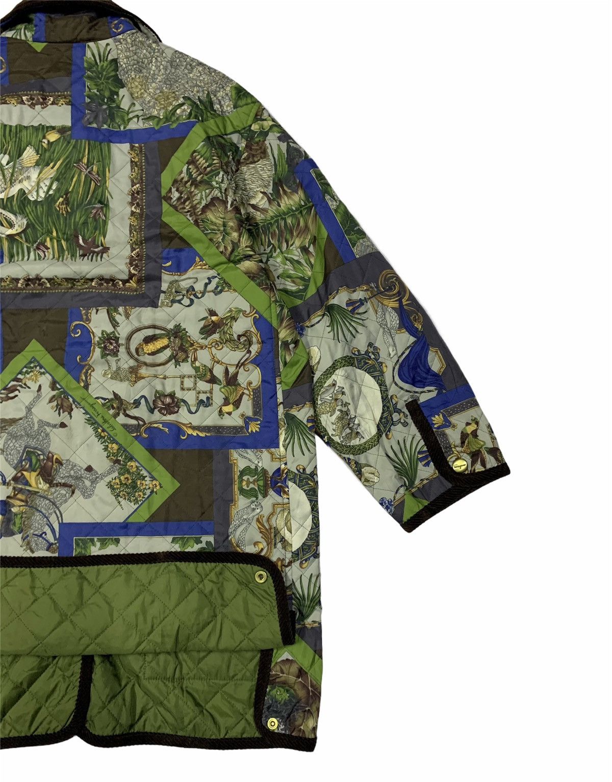 Salvatore Ferragamo 🔥SALVATORE FERRAGAMO FULLPRINTS QUILTED JACKETS Size US XS / EU 42 / 0 - 7 Thumbnail