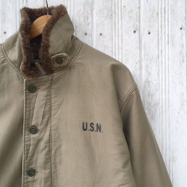 Vintage U.S.N Deck Vintage Jacket Repro Us Navy OG Milatary Jacket ...