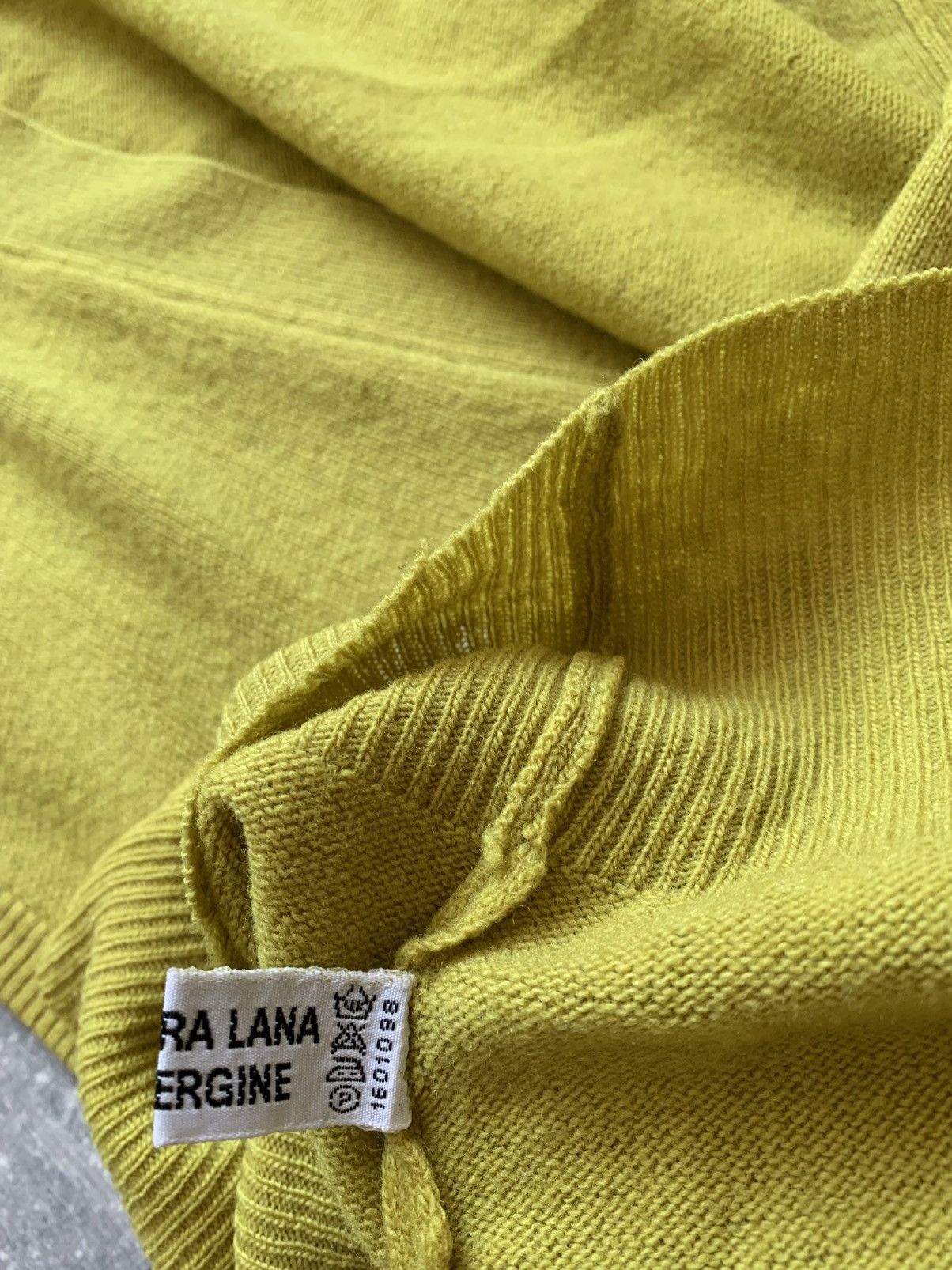 Emporio Armani × Vintage 80s rare emperio armani wool lime vest Size US XL / EU 56 / 4 - 14 Thumbnail