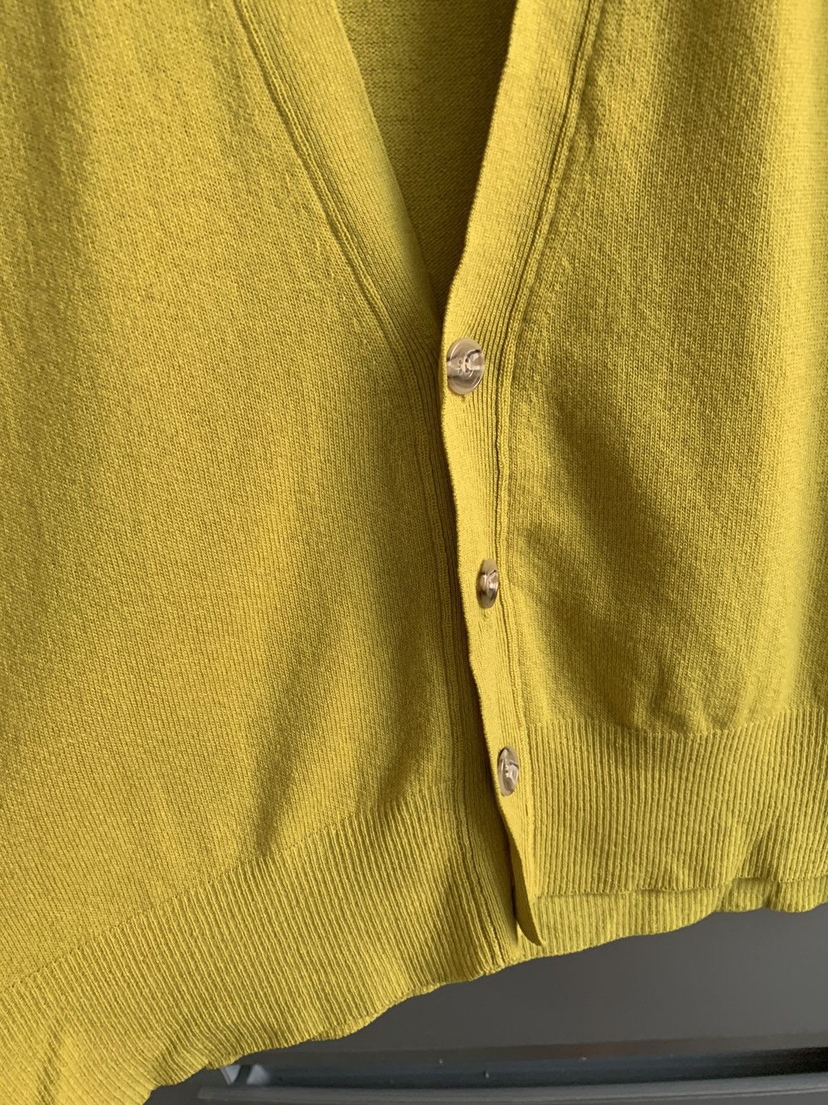Emporio Armani × Vintage 80s rare emperio armani wool lime vest Size US XL / EU 56 / 4 - 16 Thumbnail