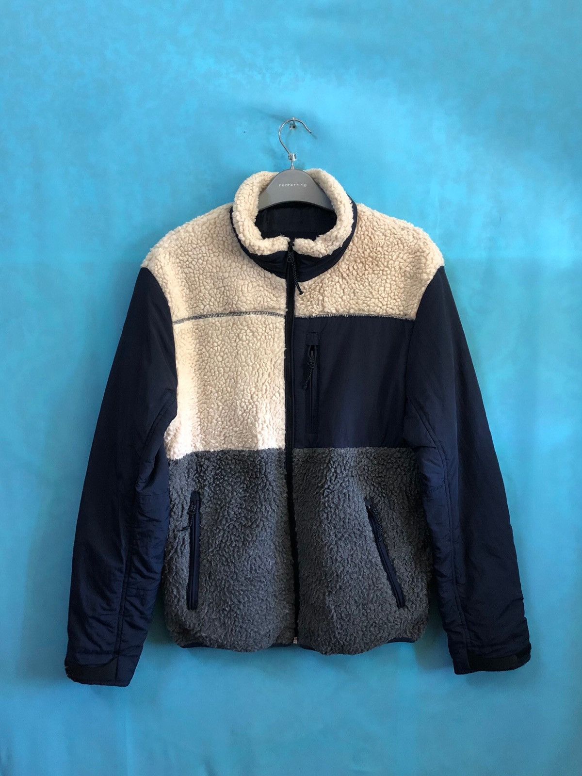 American Eagle Outfitters fleece tricolor outdoors #1746 Size US XS / EU 42 / 0 - 1 Thumbnail