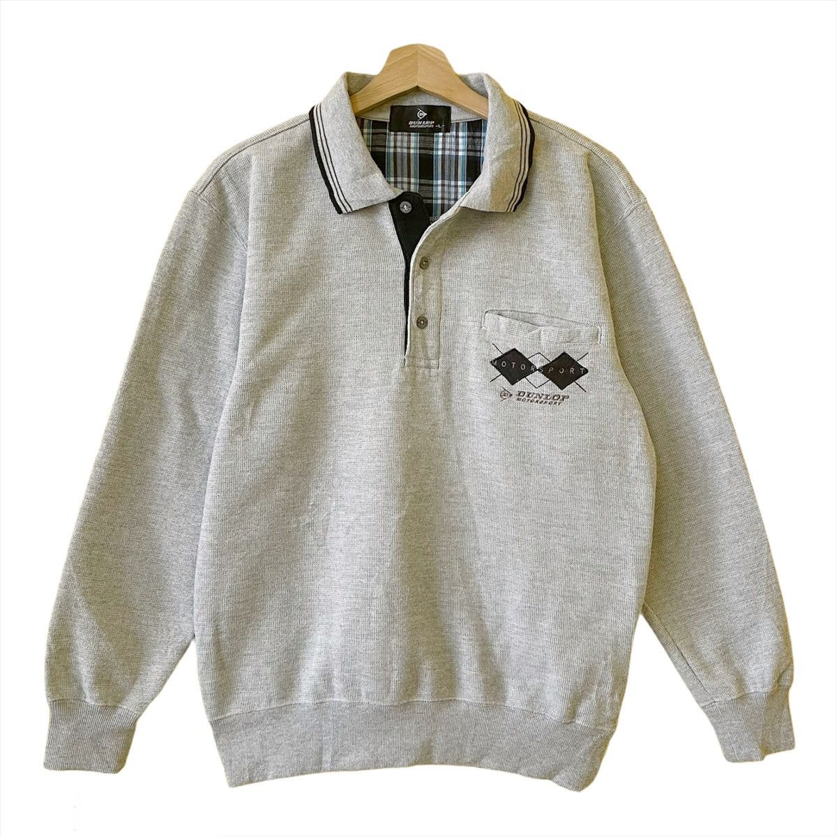 Dunlop Dunlop Embroidered Single Pocket Pullover Sweatshirt size M Size US M / EU 48-50 / 2 - 1 Thumbnail
