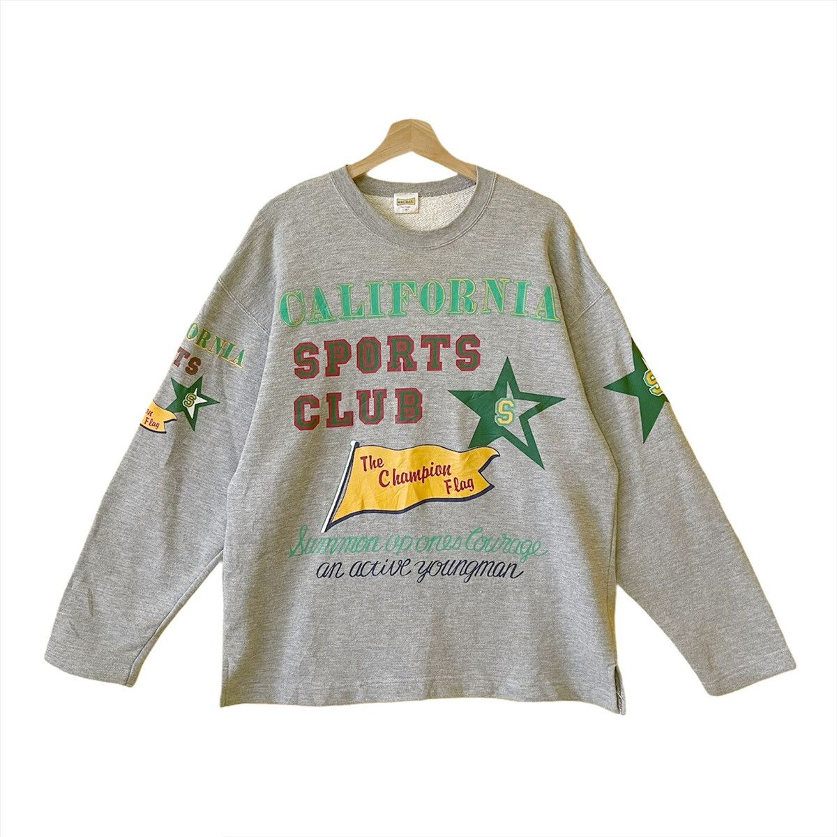 Vintage California Sports Club Crewneck Longsleeve Size M