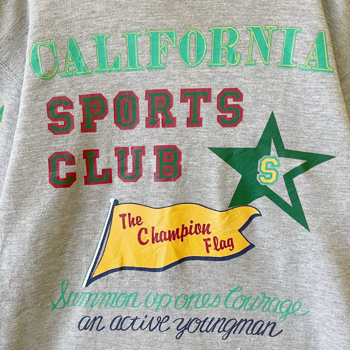 Vintage Vintage California Sports Club Crewneck Longsleeve Size M Size US M / EU 48-50 / 2 - 5 Thumbnail