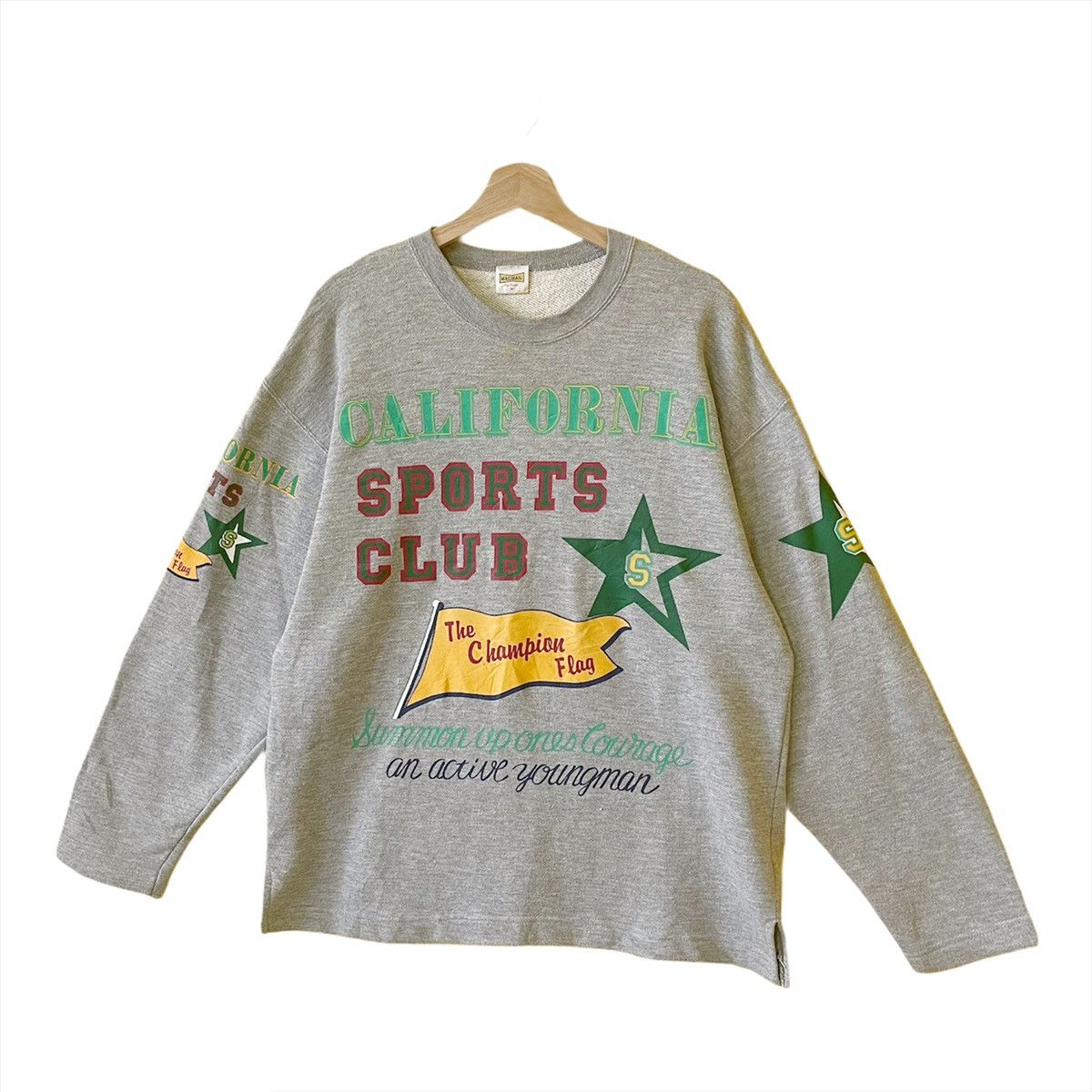 Vintage Vintage California Sports Club Crewneck Longsleeve Size M Size US M / EU 48-50 / 2 - 3 Thumbnail