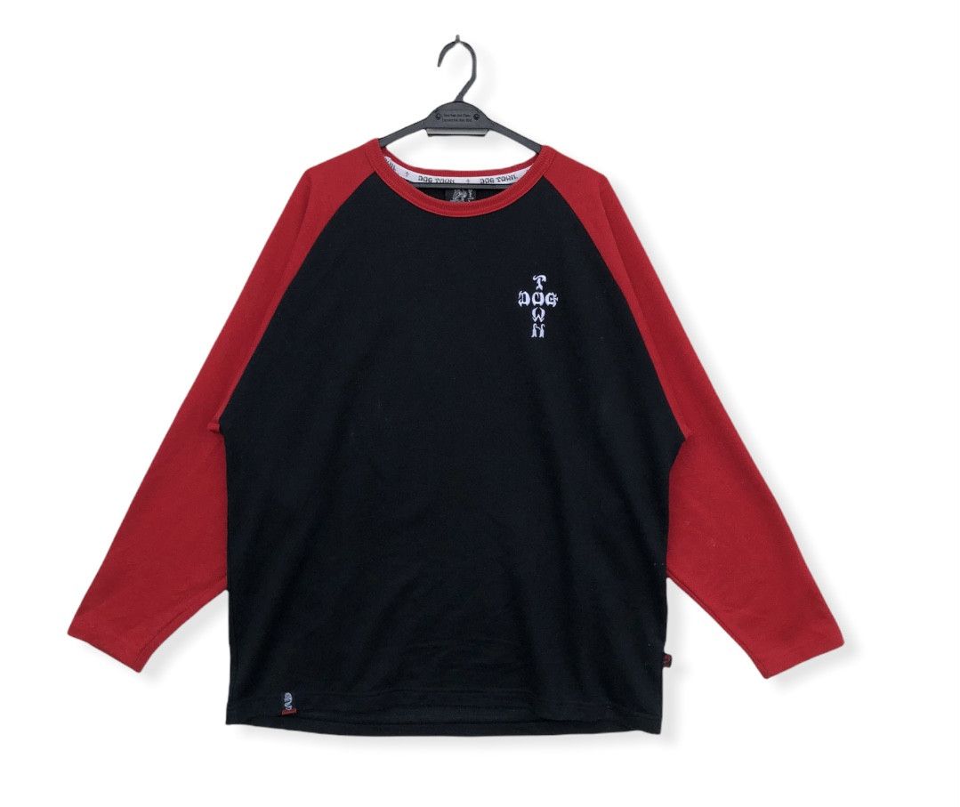Dogtown × Vintage VINTAGE DOGTOWN SMALL LOGO GRIPLESS SWEATSHIRT Size US XL / EU 56 / 4 - 1 Thumbnail
